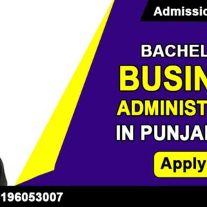 Bachelor of Business Administration in Punjab India