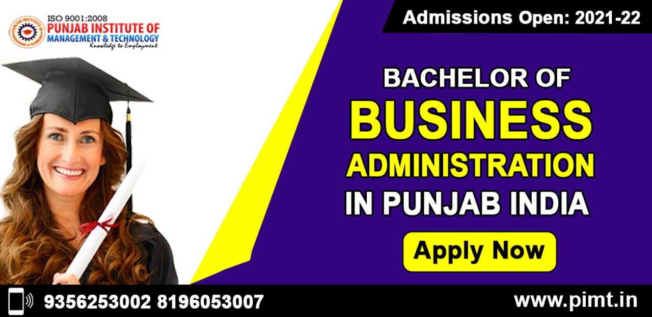 Best BBA Colleges In Punjab India - Bachelor Of Business Administration