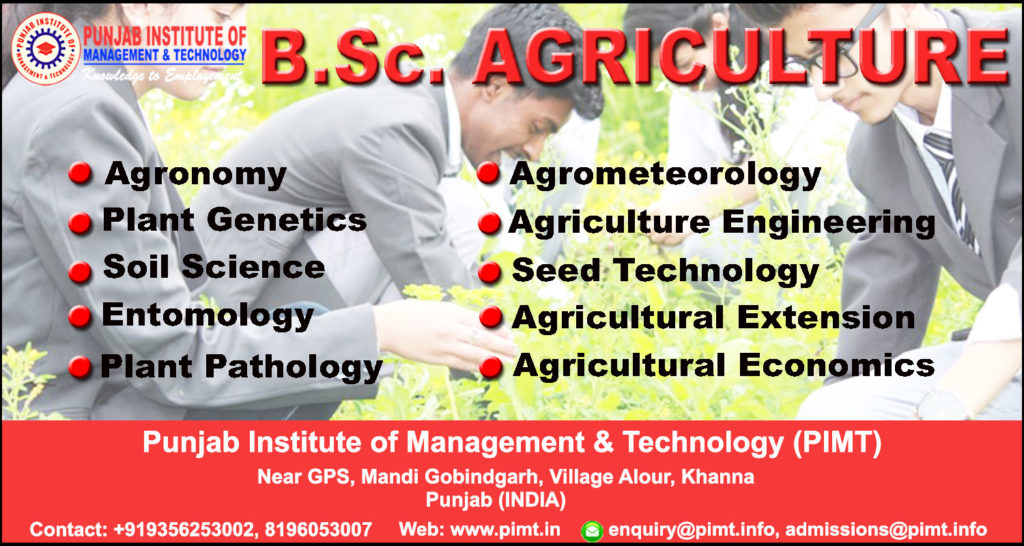 B.Sc. Agriculture