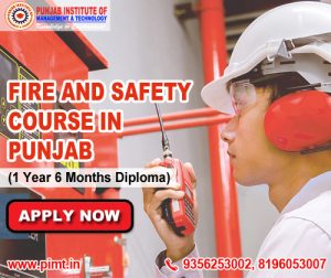 Fire and Safety Course in Punjab India