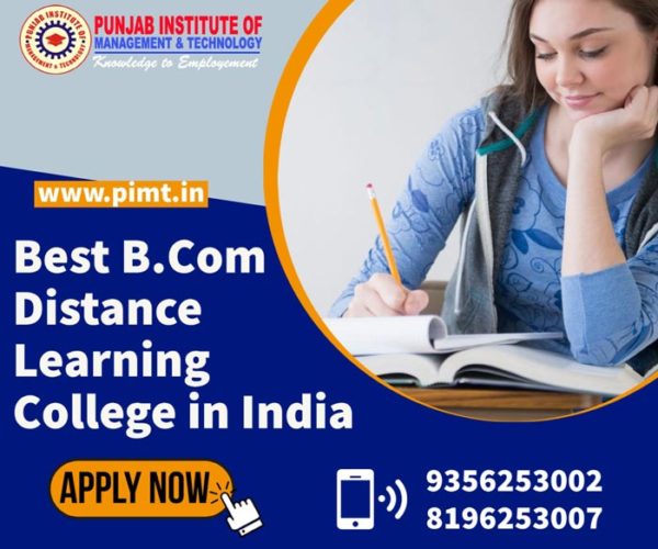 B.Com Distance Education College In Punjab - B.Com Correspondence