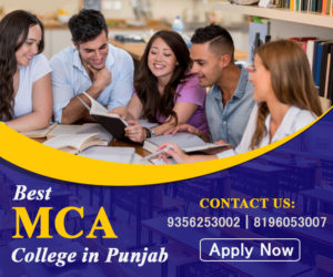 Best MCA College in Punjab