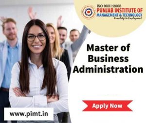 Master of Business Administration in Punjab